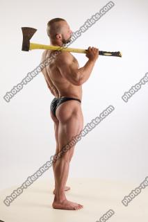 Duncan Standing Pose With Axe